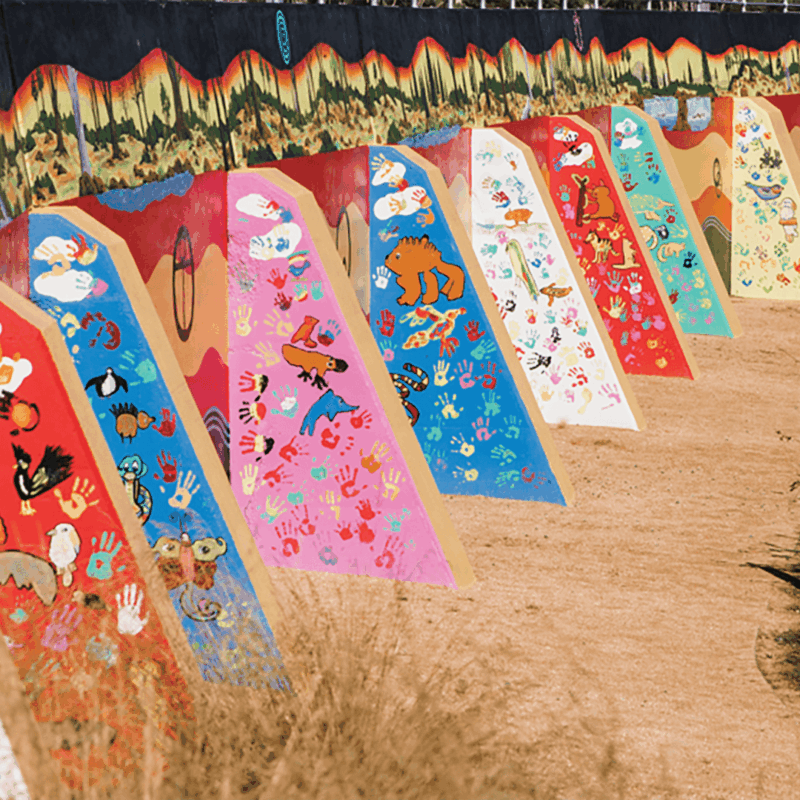 Community art projects Tasmania