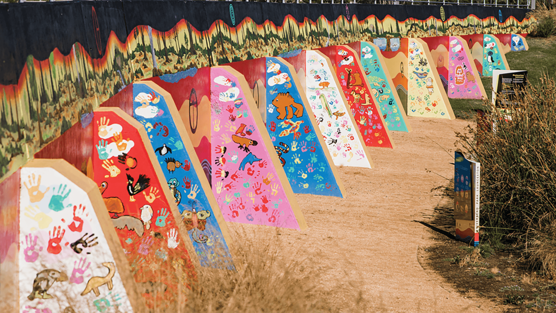 Community art projects Tasmania