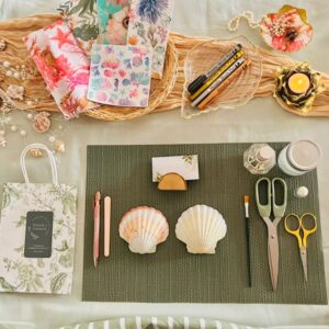 Scallop Shell Trinket Trays - Wednesday 22 July